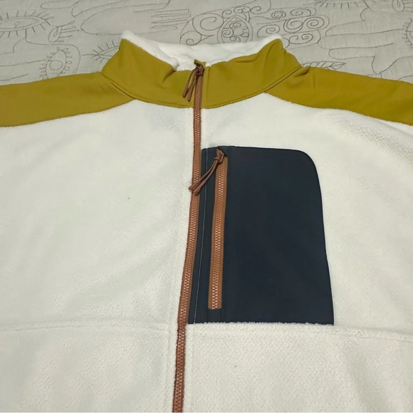 NWT Prana Peak Fleece Size XL Jacket Canvas / Golden Leaf - Picture 10 of 10
